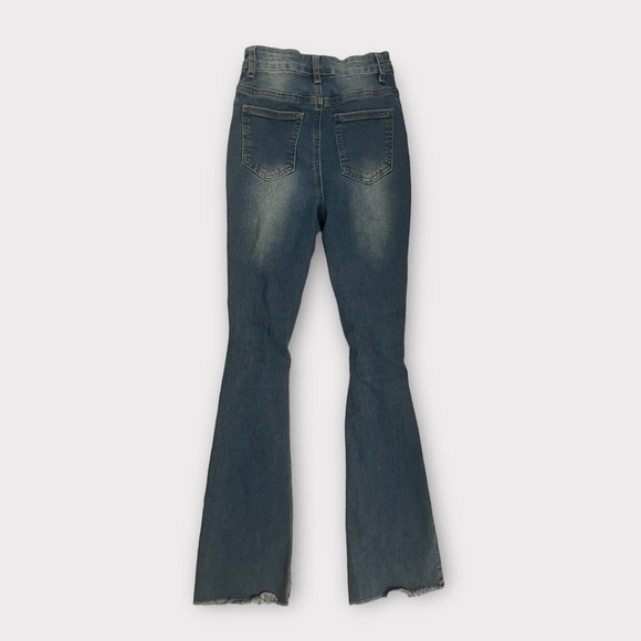 Distressed Flare Jeans - Picture 6 of 6
